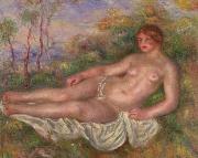 Pierre-Auguste Renoir Reclining Woman Bather oil painting on canvas